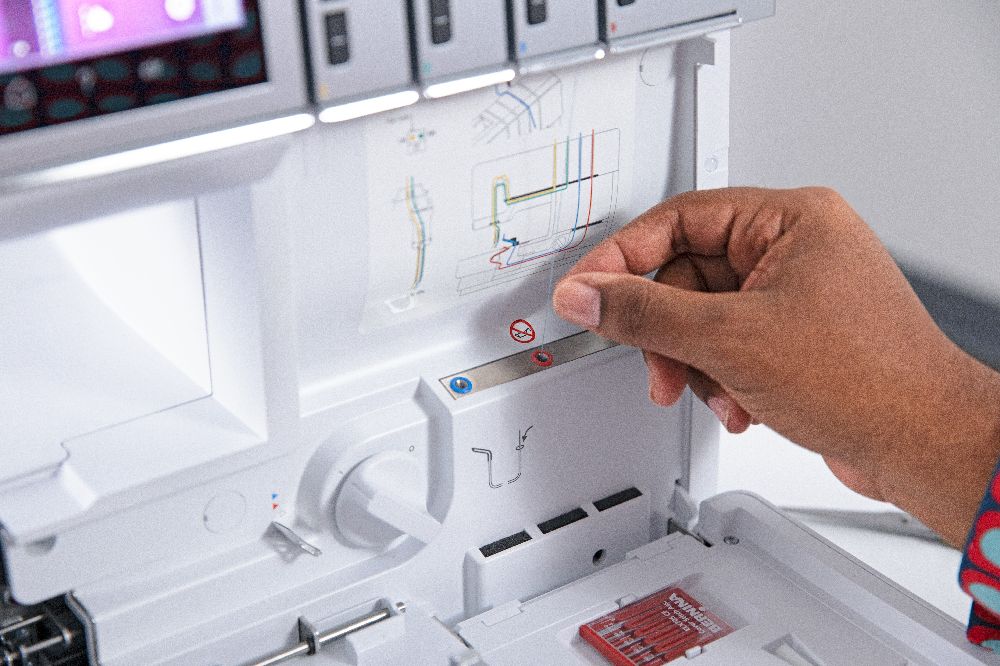 Bernina air threading